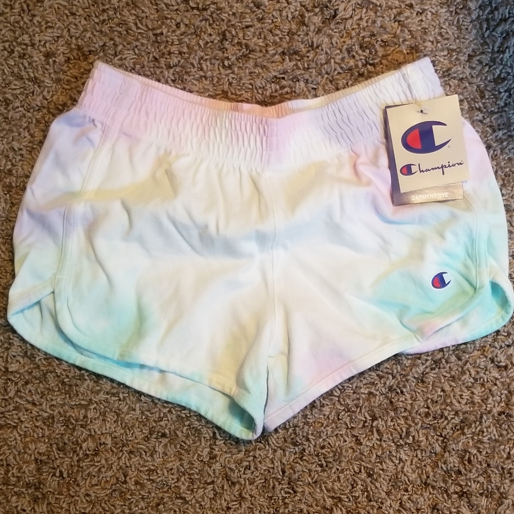 Tie dye shorts